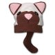 Kitty Funky Fleece Ski Hat - Adult 