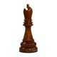 Teak Bishop from Giant 60cm Chess Set - Natural / Light