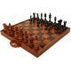 Teak Board and Storage Case with 20cm Teak Chess Pieces