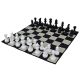 30cm Plastic Chess Set and Mat