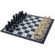 20cm High Plastic Chess Set with Mat