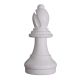 Medium White Bishop - From a 40cm Chess Set