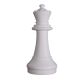 Medium White Queen - From 40cm Chess Set
