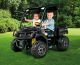 Peg Perego John Deere XUV Black 12v Ride On Gator With Roof 