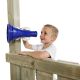 KBT Blue/White Megaphone for Childrens Cubbies, Forts and Playgrounds