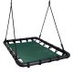 Residential Oval Birds Nest Swing - Black/Green
