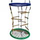 Circular Nest Swing with Climbing Ladder