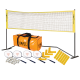 Badminton Kit with Raquets, Net and Court Markers