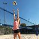 Pro Beach Touch Volleyball Package - Net, Court Markers and Ball