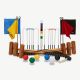 Uber Garden 6 Player Croquet Set
