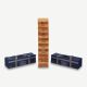 Monster Tumble Tower - Premium Varnished Hardwood.  113cm - 190cm+