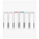 Croquet 11mm Diameter Steel Hoop Set - No Bag