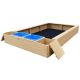 Mighty Sandpit with Storage Tubs and Boxes