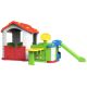 Wombat Plus Playhouse with Basketball Hoop and Slide