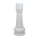 1.1m White Rook from Lifesize Fibreglass Resin Chess Set
