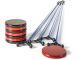 Institutional Shuffleboard Cues and Disc Set