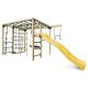 Orangutan Climbing Cube Jungle Gym All-in-One Play Centre with Yellow 2.2m Slide