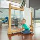 Kids Creative Framed Wooden Drawing Board