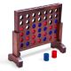 Premium Dark Wooden 4 in a Row - 30cm Width