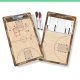Premium Basketball Coaches Boards - 2 Sided, Dry Erase Clipboards