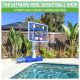GoSports SplashHoop ELITE Basketball Set for Swimming Pool
