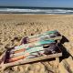 Surfs Up Cornhole Game - Regulation Size 1.2m x 0.6m.